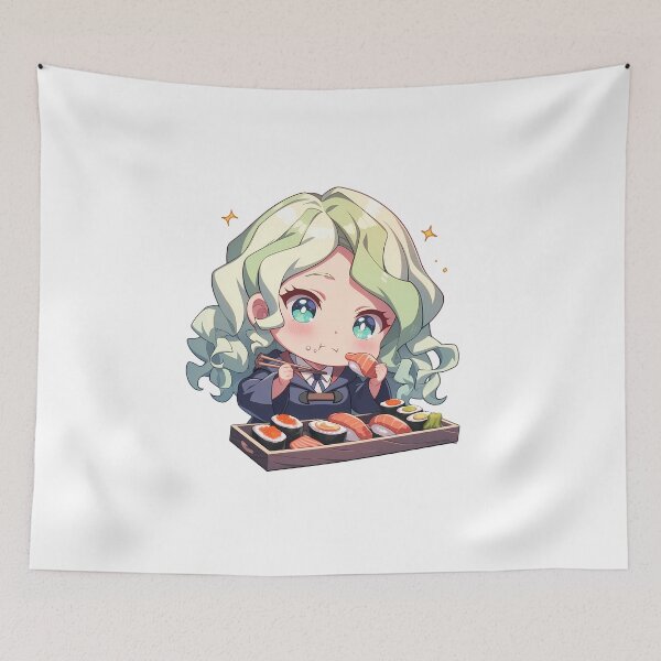 Item preview, Diana Cavendish Little Witch Academia Chibi Sushi Elegance designed and sold by Spraykart.