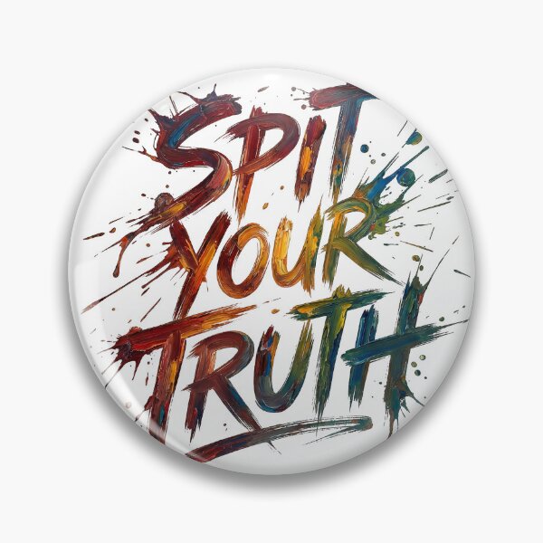 Item preview, SPIT YOUR TRUTH / VIVID - Street Typography Design designed and sold by LiORDO iNK..
