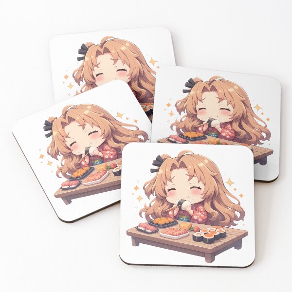 Item preview, Ami Kawashima Toradora Chibi Sushi Smug Mood designed and sold by Spraykart.
