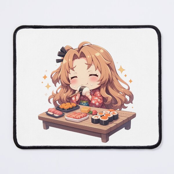 Item preview, Ami Kawashima Toradora Chibi Sushi Smug Mood designed and sold by Spraykart.