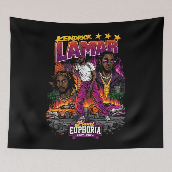 Item preview, Kendrick Lamar Collage designed and sold by ZomZom-1990.