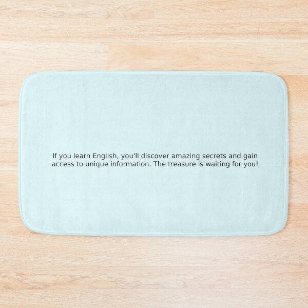 Item preview, If you learn English, you'll discover amazing secrets and gain access to unique information. The treasure is waiting for you! designed and sold by English Learning.