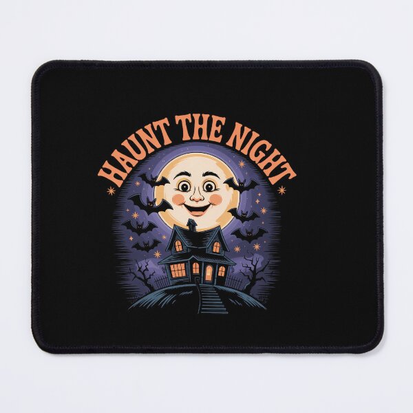 Item preview, Haunt the Night Moon Happy Halloween designed and sold by HellD3vil-Art.