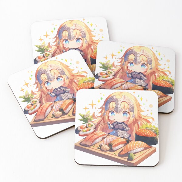 Item preview, Jeanne Darc Fate Grand Order Chibi Sushi Sparkles designed and sold by Spraykart.