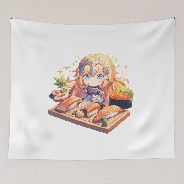 Item preview, Jeanne Darc Fate Grand Order Chibi Sushi Sparkles designed and sold by Spraykart.