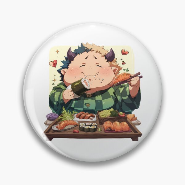 Item preview, Amaimon Blue Exorcist Chibi Sushi Feast designed and sold by Spraykart.