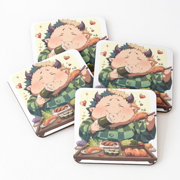 Item preview, Amaimon Blue Exorcist Chibi Sushi Feast designed and sold by Spraykart.
