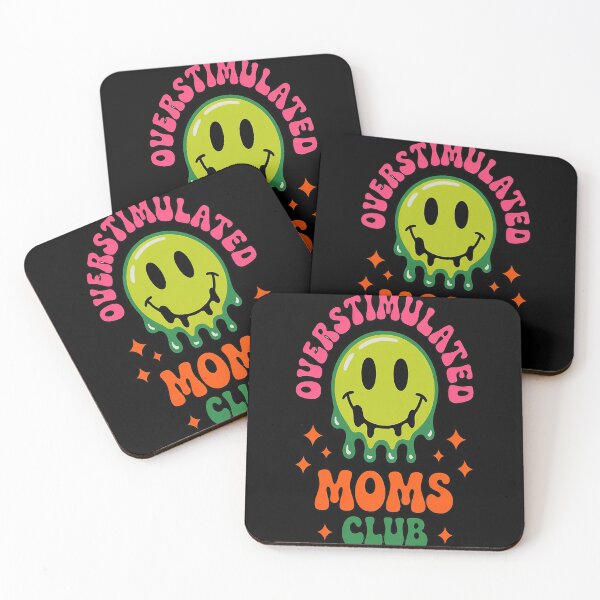 Item preview, Overstimulated Moms Club Mother's Day Mama Mom Life designed and sold by TheRetroStyle.