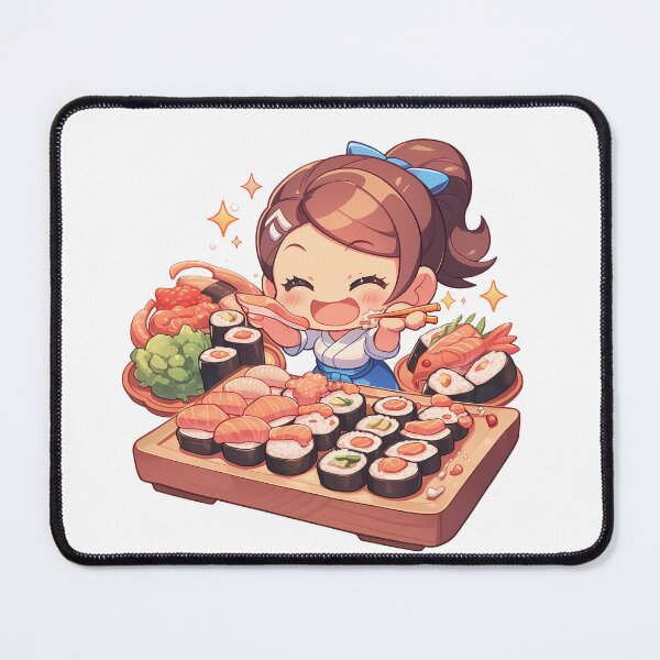 Item preview, Aoi Asahina Danganronpa Chibi Sushi Party designed and sold by Spraykart.