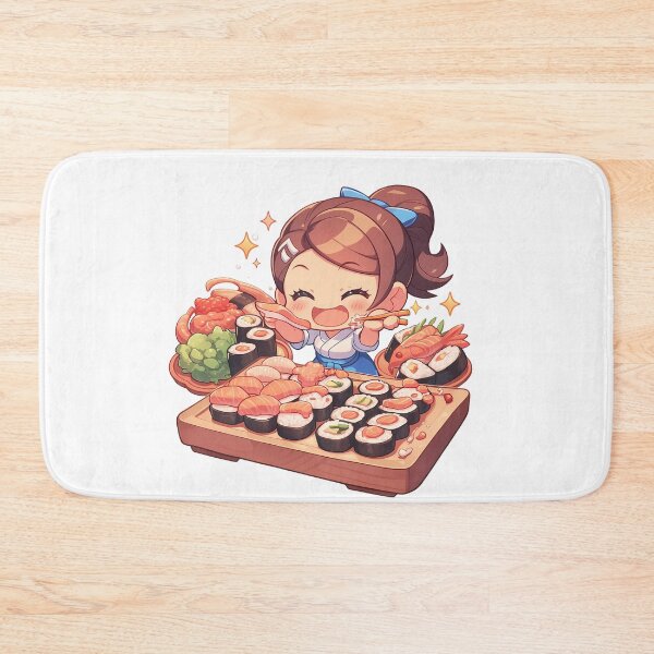 Item preview, Aoi Asahina Danganronpa Chibi Sushi Party designed and sold by Spraykart.