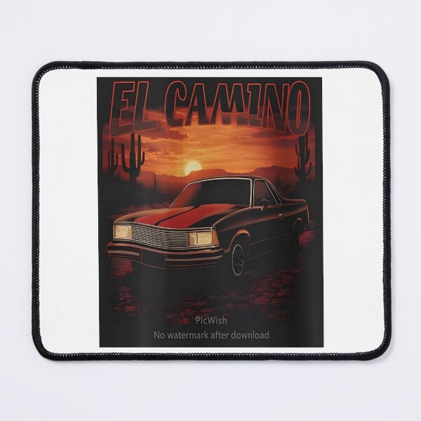 Item preview, 1981 El Camino Classic Sunset Graphic, Retro Muscle Car Tee designed and sold by HyphThonia.