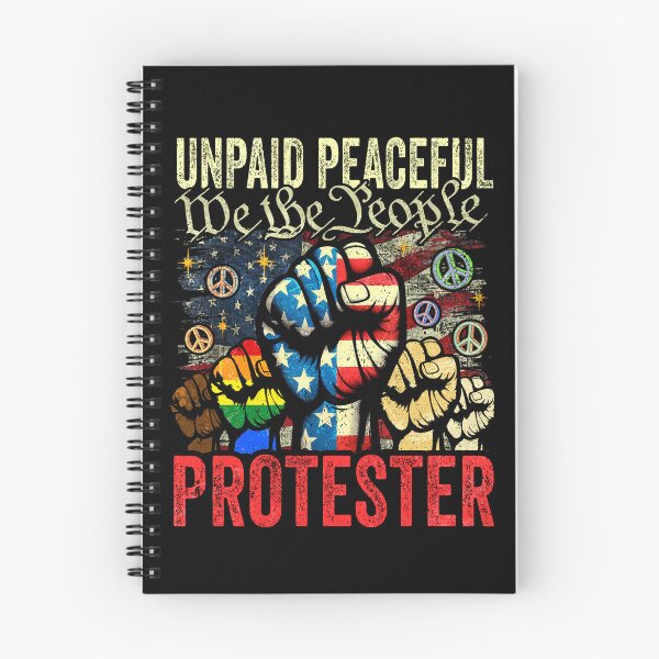 Item preview, Unpaid Peaceful Protester designed and sold by schoolofbullies.