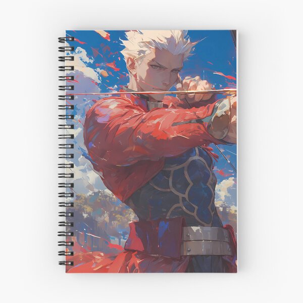 Item preview, Archer Fate Stay Night Crimson Aiming Pose Under Bright Sky designed and sold by Spraykart.