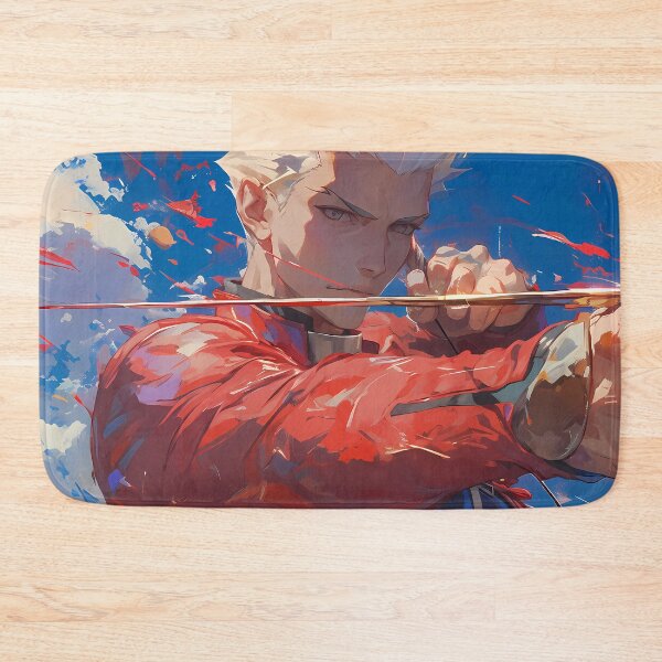 Item preview, Archer Fate Stay Night Crimson Aiming Pose Under Bright Sky designed and sold by Spraykart.