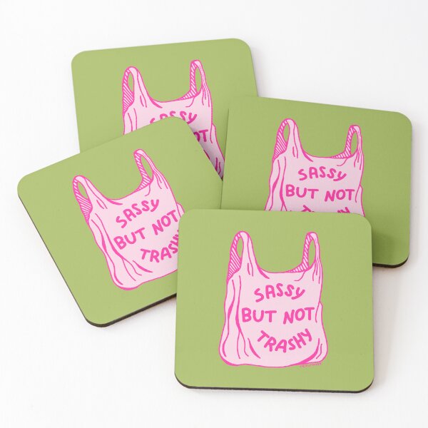 Item preview, Sassy but not Trashy Garbage Bag Illustration designed and sold by rePurposeTX.