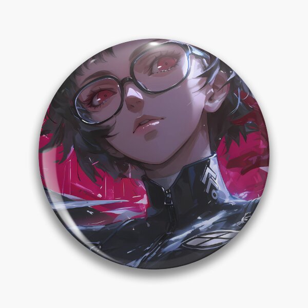 Item preview, Makoto Niijima Persona 5 Crimson Noir Queen With Glasses designed and sold by Spraykart.
