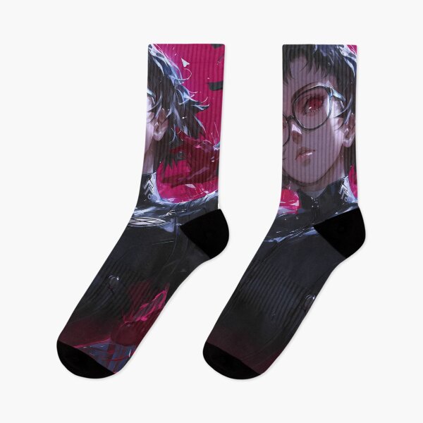 Item preview, Makoto Niijima Persona 5 Crimson Noir Queen With Glasses designed and sold by Spraykart.