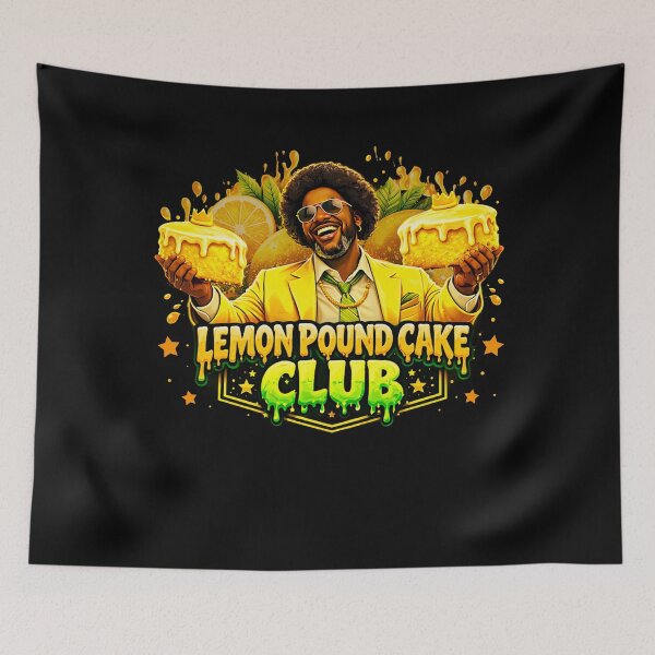 Item preview, Lemon Pound Cake Club man with Afro and Sunglasses designed and sold by Patchina.
