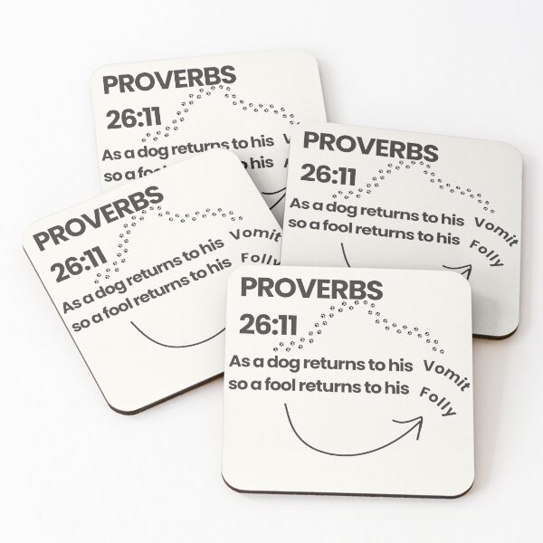Item preview, Proverbs 26:11 designed and sold by Undonemadenew.