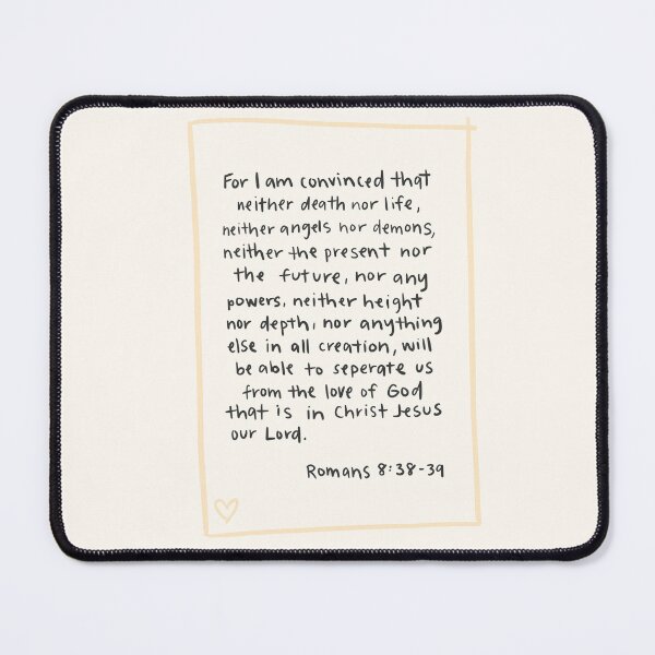 Item preview, Romans 8:38-39 Bible Verse Scripture designed and sold by rePurposeTX.