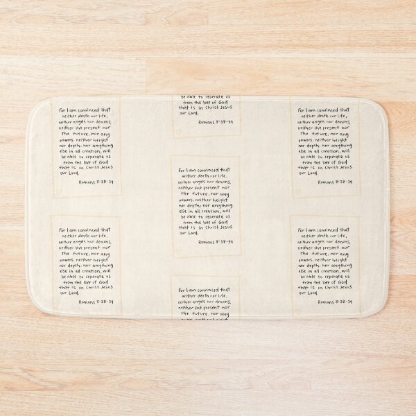Item preview, Romans 8:38-39 Bible Verse Scripture designed and sold by rePurposeTX.