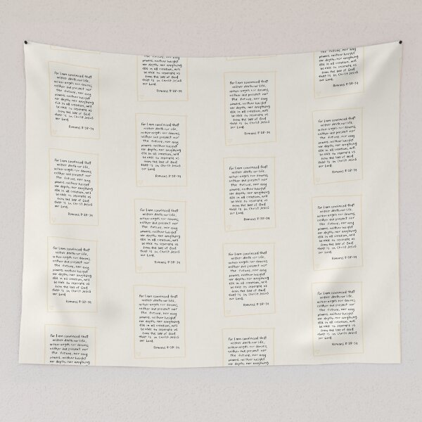 Item preview, Romans 8:38-39 Bible Verse Scripture designed and sold by rePurposeTX.