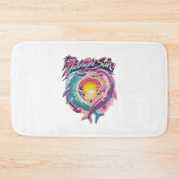 Item preview,  Vintage Zara Larsson Midnight Sun Dolphin Graphic, Retro Pop Concert Tee designed and sold by HyphThonia.