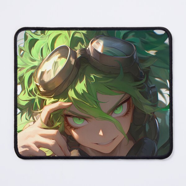 Item preview, Rantaro Amami Danganronpa Green Hair Cool Gamer Look designed and sold by Spraykart.