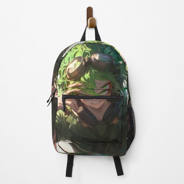 Item preview, Rantaro Amami Danganronpa Green Hair Cool Gamer Look designed and sold by Spraykart.