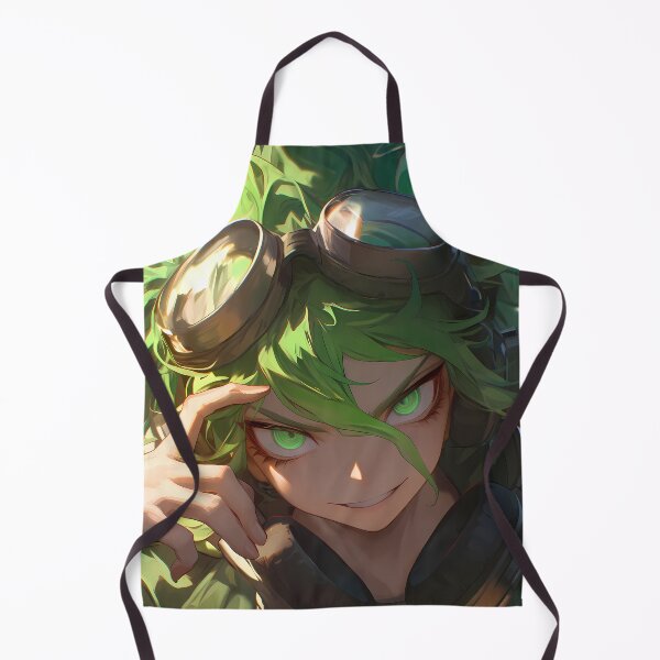 Item preview, Rantaro Amami Danganronpa Green Hair Cool Gamer Look designed and sold by Spraykart.