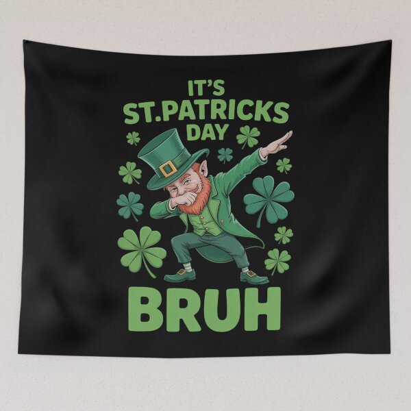 Item preview, Bruh St Patricks Day Boys Kids Saint Patricks Day Leprechaun designed and sold by HellD3vil-Art.