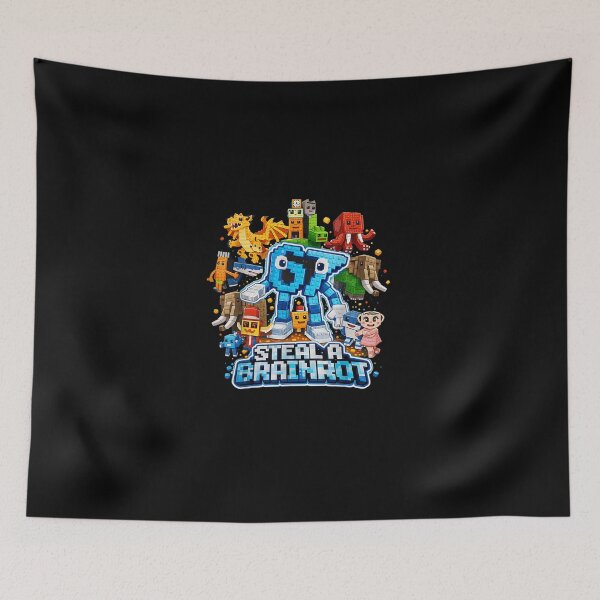 Item preview, Six Seven 67 Steal a Brainrot Meme Gifts for Boys Kids Teen designed and sold by MatherFisher.