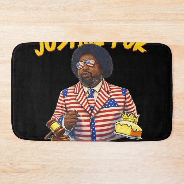 Item preview, Afro Justice For Lemon Pound Cake Funny Gift Fan  designed and sold by AsiaStokes.