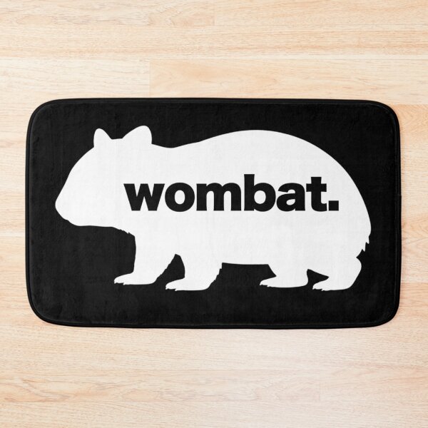 Item preview, White Wombat Silhouette  designed and sold by pUNKnown.
