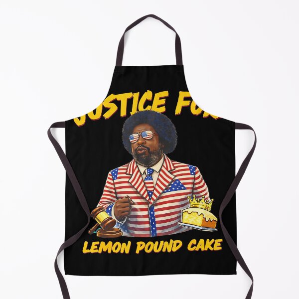 Item preview, Afro Justice For Lemon Pound Cake Funny Gift Fan  designed and sold by AsiaStokes.