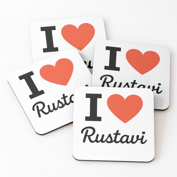 Item preview, I Love Rustavi | Georgia City Typography | Culture, Industry & Urban Pride Design designed and sold by PaintedPixels01.