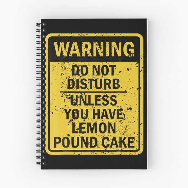Item preview, Funny Lemon Pound Cake Food Dessert designed and sold by AsiaStokes.