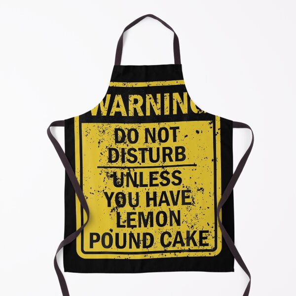 Item preview, Funny Lemon Pound Cake Food Dessert designed and sold by AsiaStokes.