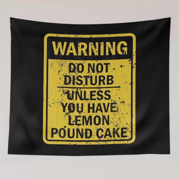 Item preview, Funny Lemon Pound Cake Food Dessert designed and sold by AsiaStokes.