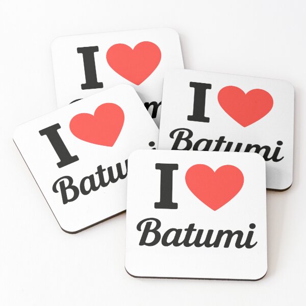 Item preview, I Love Batumi | Georgia Coastal City Typography | Black Sea, Culture & Modern Skyline Design designed and sold by PaintedPixels01.