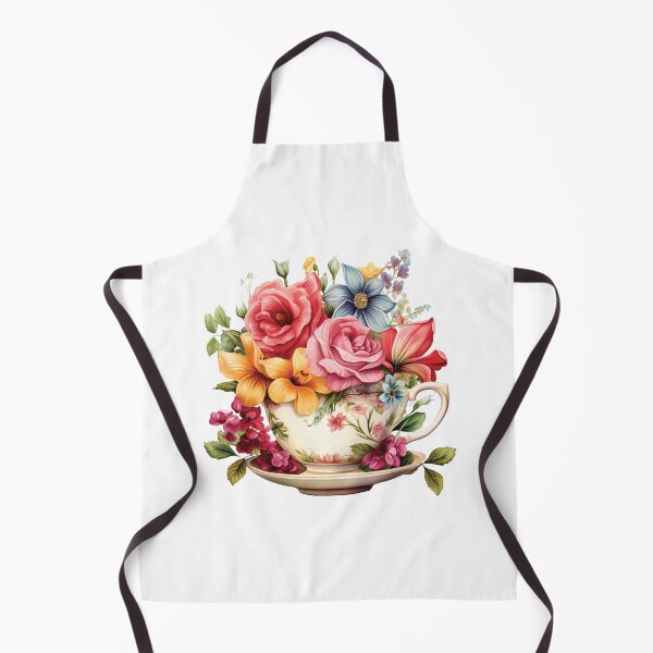 Item preview, Vintage Floral Teacup Design designed and sold by Selah & Grace Designs.