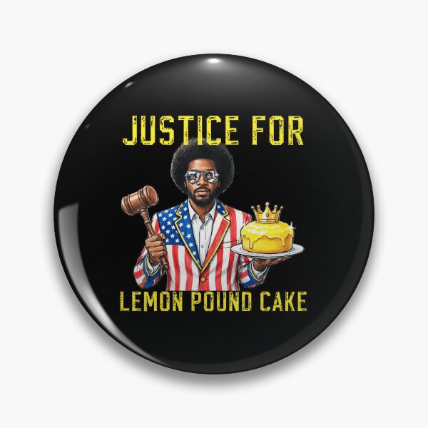 Item preview, Funny Justice For Lemon Pound Cake Afro Humor designed and sold by AsiaStokes.