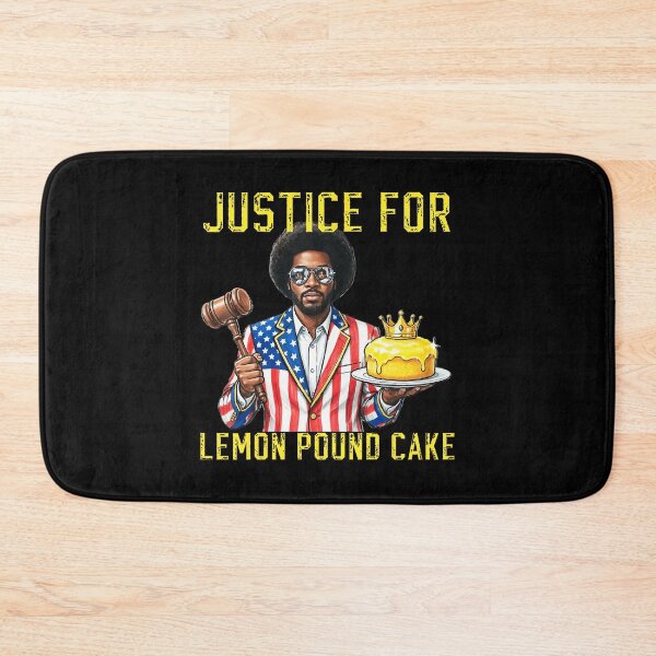 Item preview, Funny Justice For Lemon Pound Cake Afro Humor designed and sold by AsiaStokes.