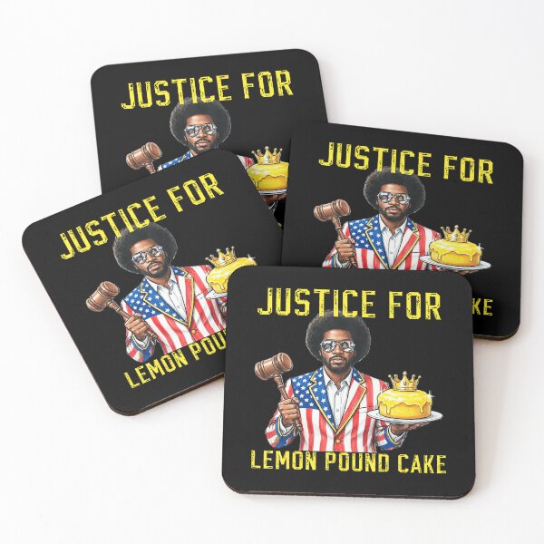 Item preview, Funny Justice For Lemon Pound Cake Afro Humor designed and sold by AsiaStokes.