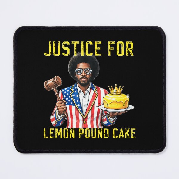 Item preview, Funny Justice For Lemon Pound Cake Afro Humor designed and sold by AsiaStokes.