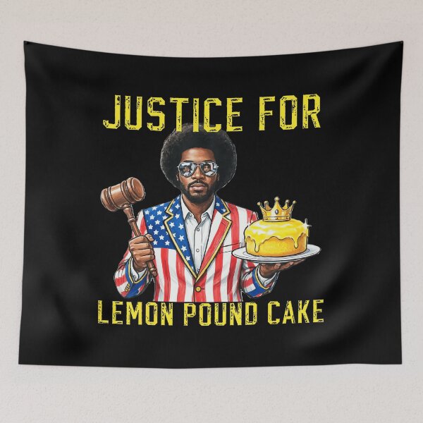 Item preview, Funny Justice For Lemon Pound Cake Afro Humor designed and sold by AsiaStokes.