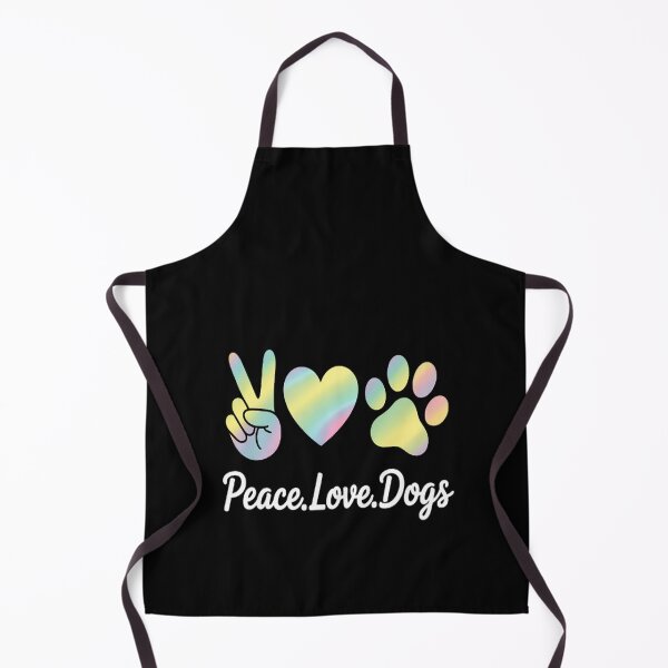 Item preview, Peace Love Dogs Tie Dye Dog Lover Rescue Puppy designed and sold by NicolaMail.