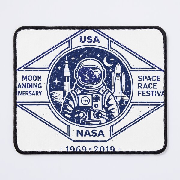 Item preview, NASA Moon Landing Anniversary T-Shirt designed and sold by Matinez Pink.