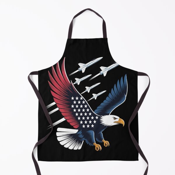 Item preview, Patriotic Red Blue USA Flag Fighter Jets 4th of July 1 designed and sold by TheRetroStyle.