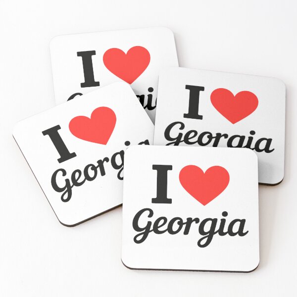 Item preview, I Love Georgia | National Pride Typography | Culture, Heritage & Caucasus Beauty Design designed and sold by PaintedPixels01.